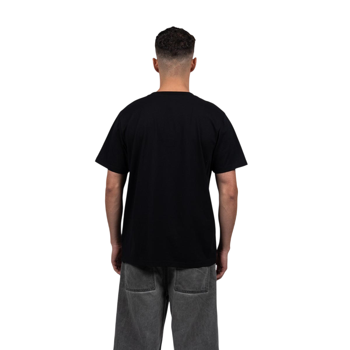 Polera Hombre Kappa Negro Pure Logo-2