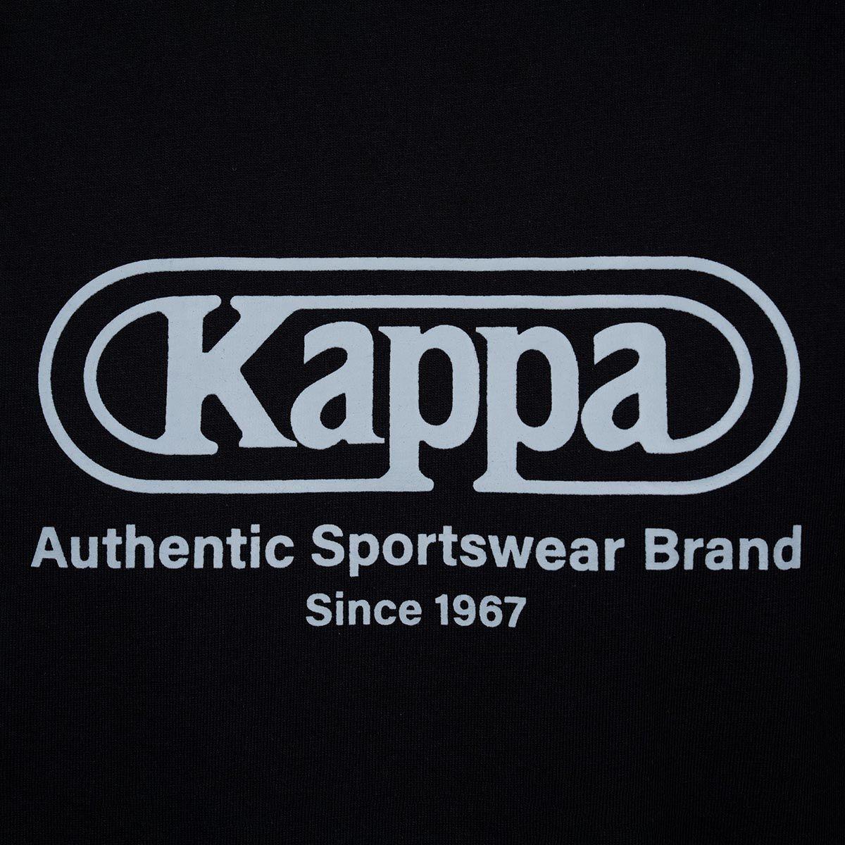 Polera Hombre Kappa Negro Pure Logo-3