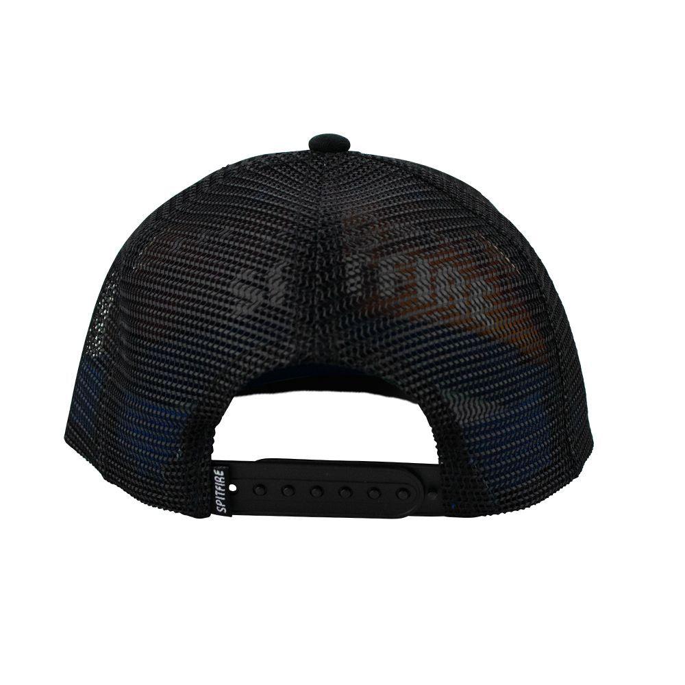 Gorro Trucker Kids Big Head Tie Dye Turquesa Spitfire-3