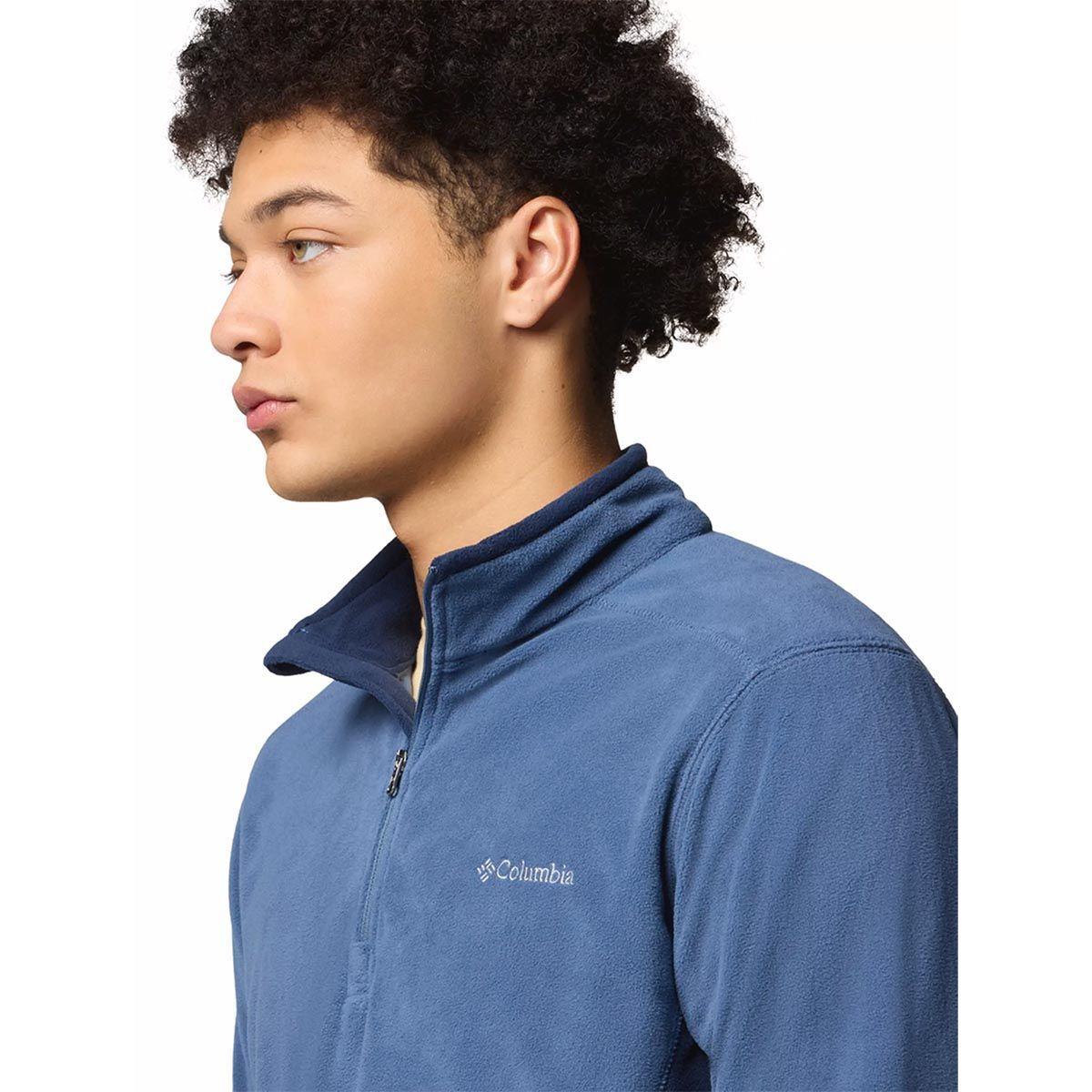 Polar Hombre Columbia Klamath Range Half Zip Azul-1