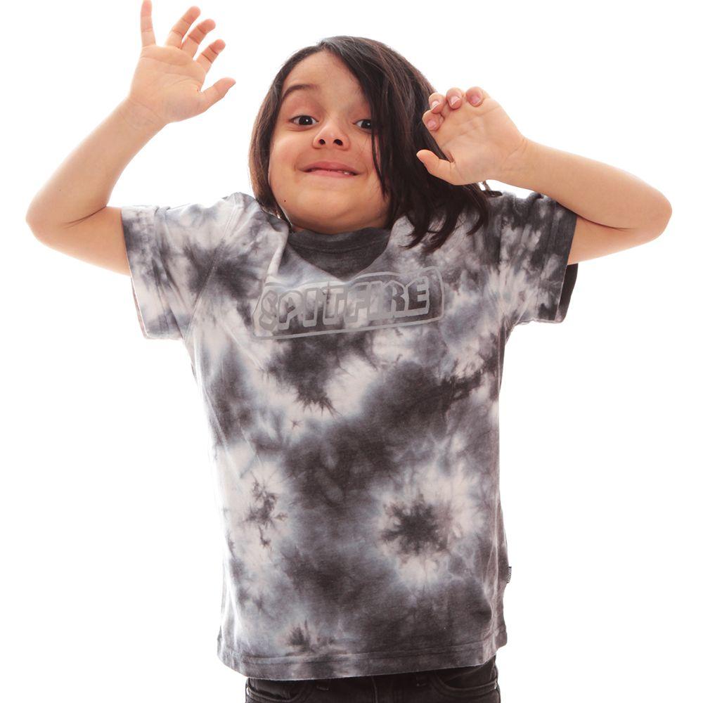 Polera Infantil Street Culture Negro Spitfire-1