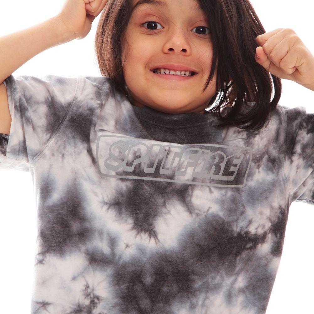 Polera Infantil Street Culture Negro Spitfire-2