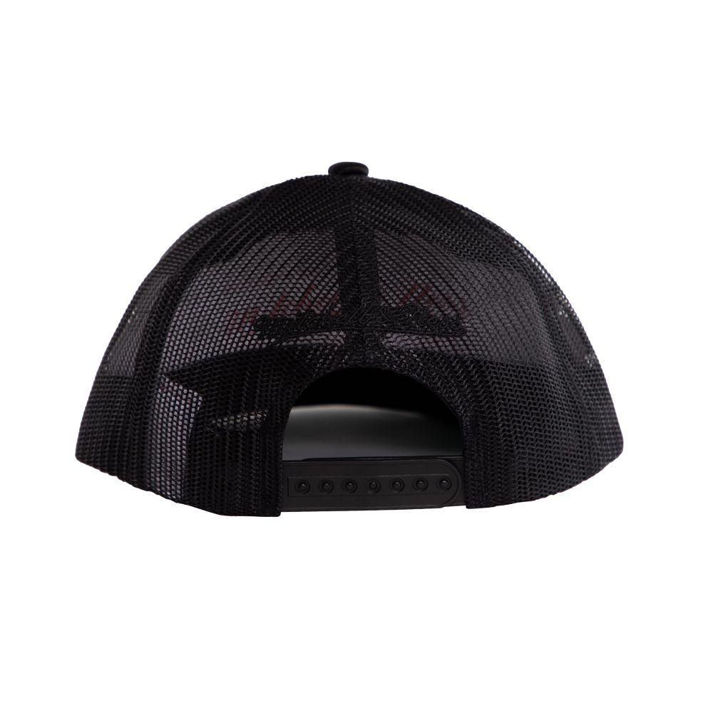 Jockey Gorro Trucker Chicago Bulls Curva Negro Mitchell And Ness-4