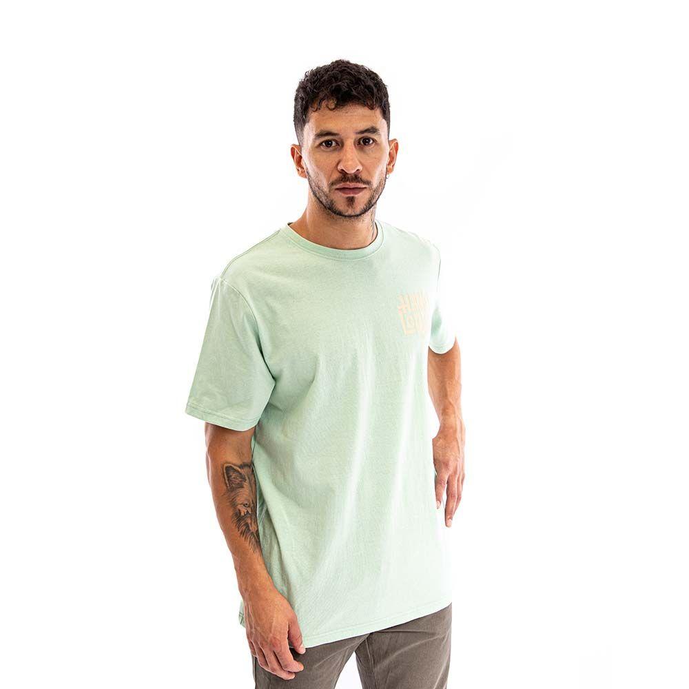 Polera Hombre Verde Summer Hang Loose-2