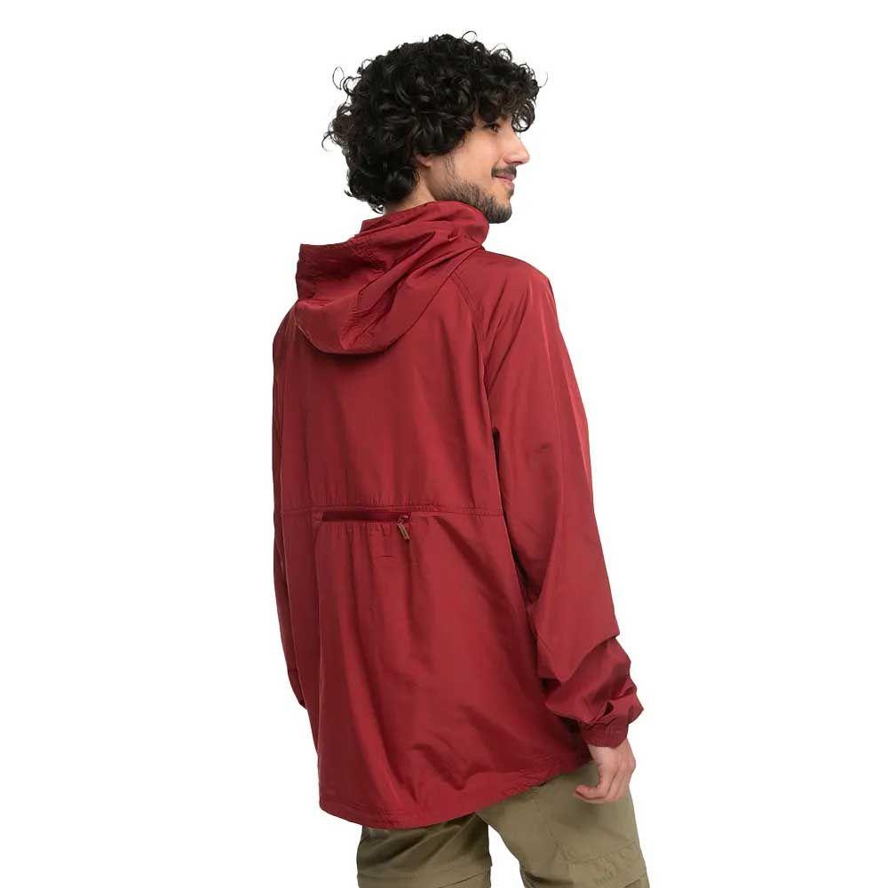Chaqueta Cortaviento Liviana Hombre Hi Tec Rojo-1