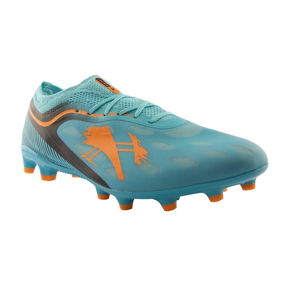 Zapatillas Hombre Futbol Celeste Naranjo Falcon Cac1ke-2