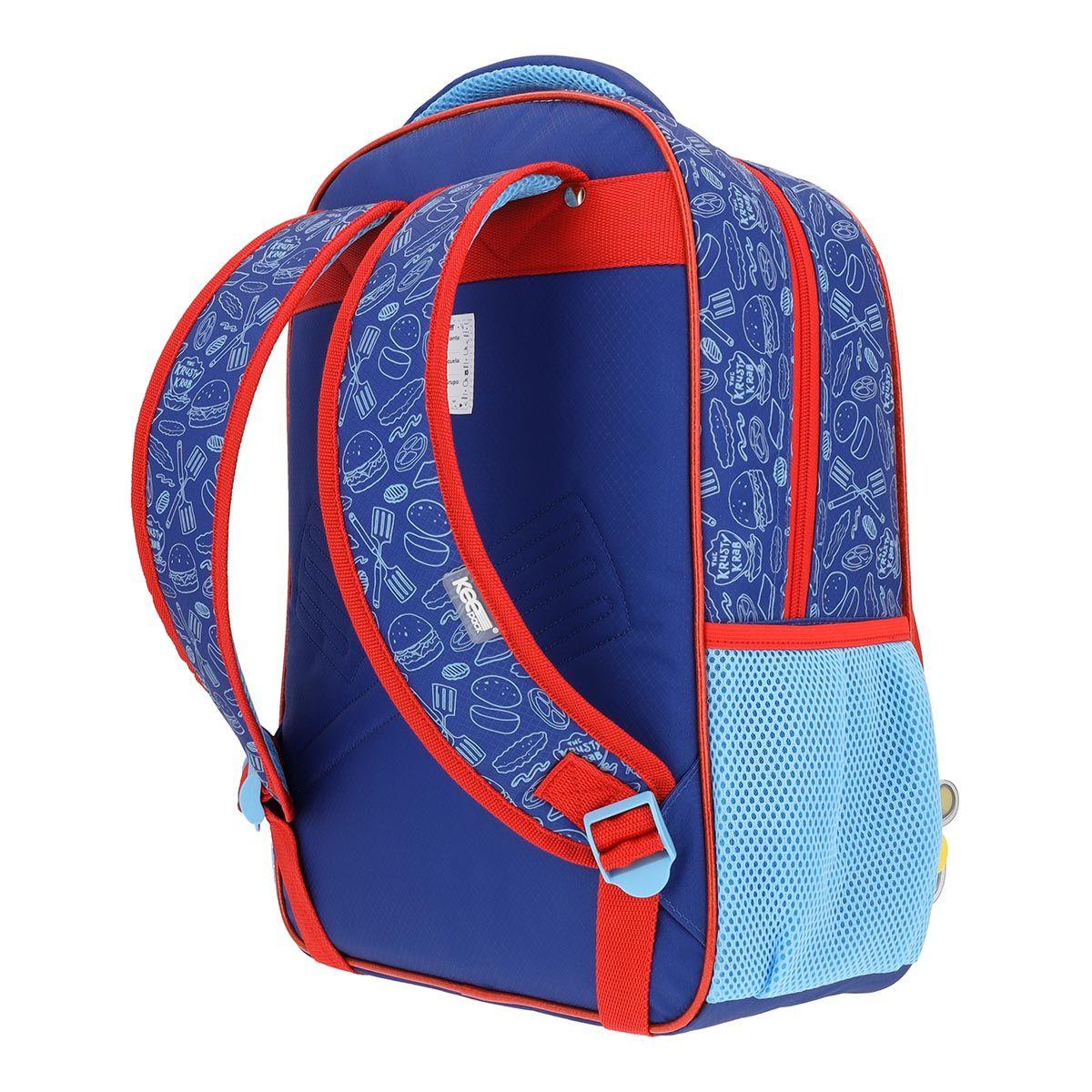 Mochila Infantil Bob Esponja Always Hungry Azul BP175A 14L-3