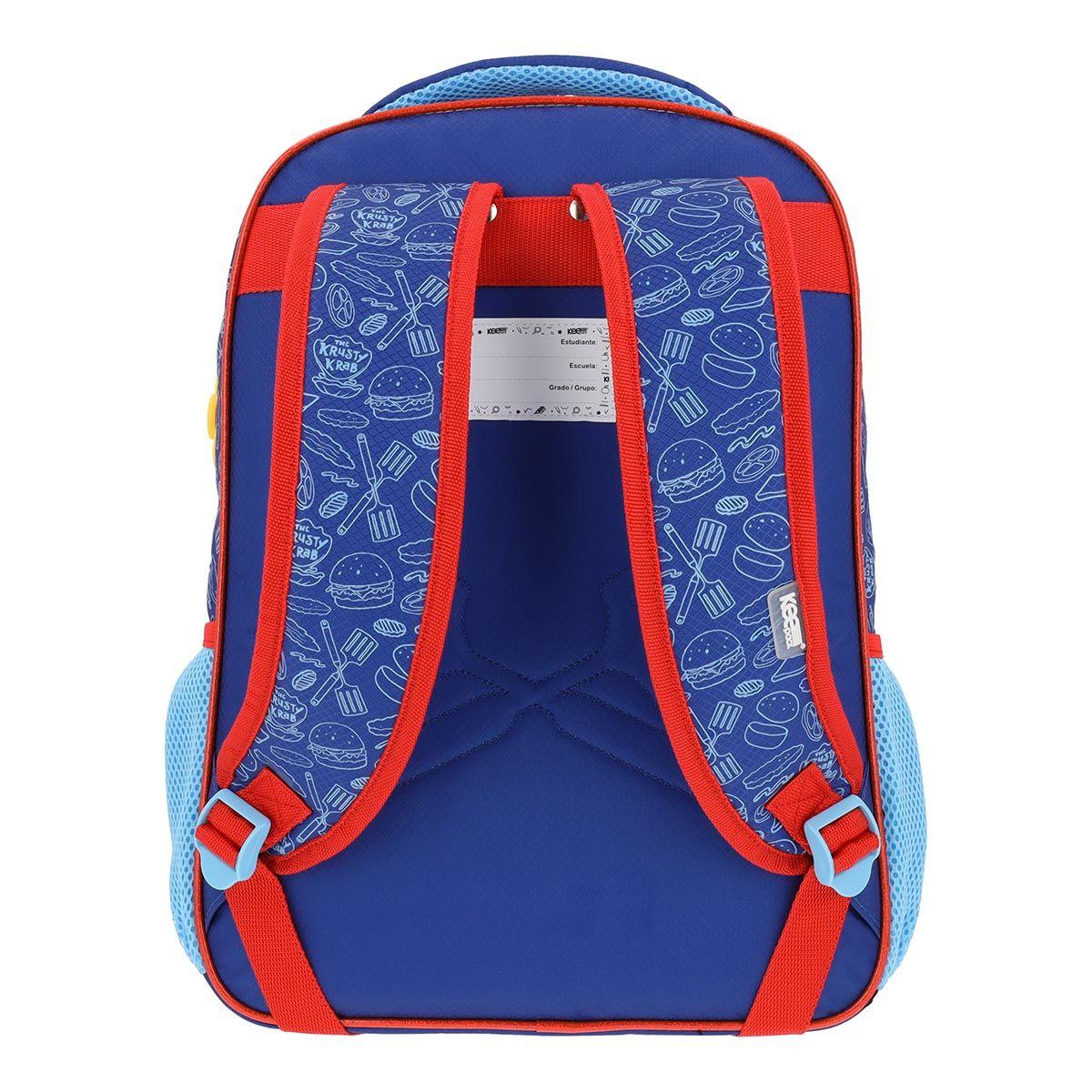 Mochila Infantil Bob Esponja Always Hungry Azul BP175A 14L-4