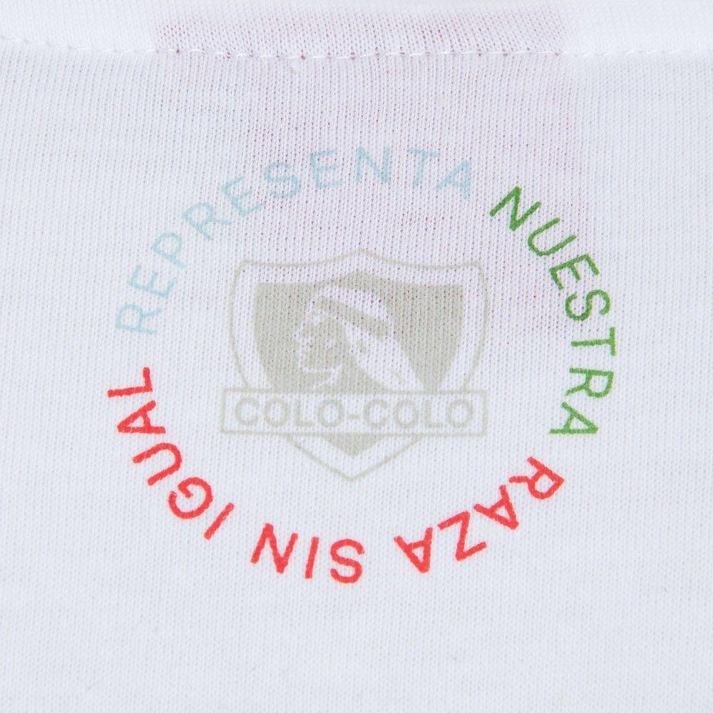 Polera Colo Colo Urbano "Raza Sin Igual" Blanca-3