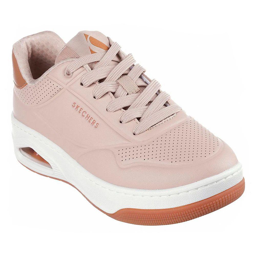 Zapatillas Urbanas Skechers Mujer Uno Court 177705-NAT-4