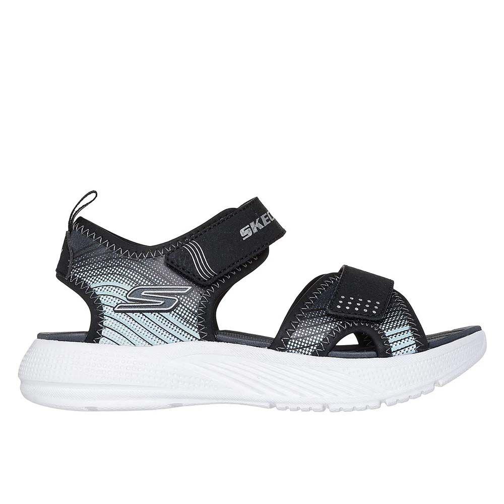Sandalias Urbanas Niños Skechers Microspec-Splash Negro-1