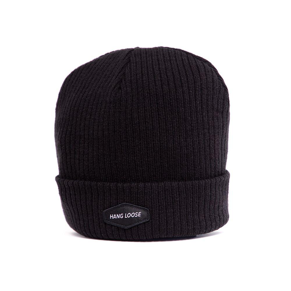 Gorro Beanie Unisex Hang Loose Negro-3