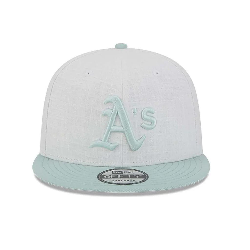 Gorra New Era 9FIFTY Athletics Minty Breeze White-0