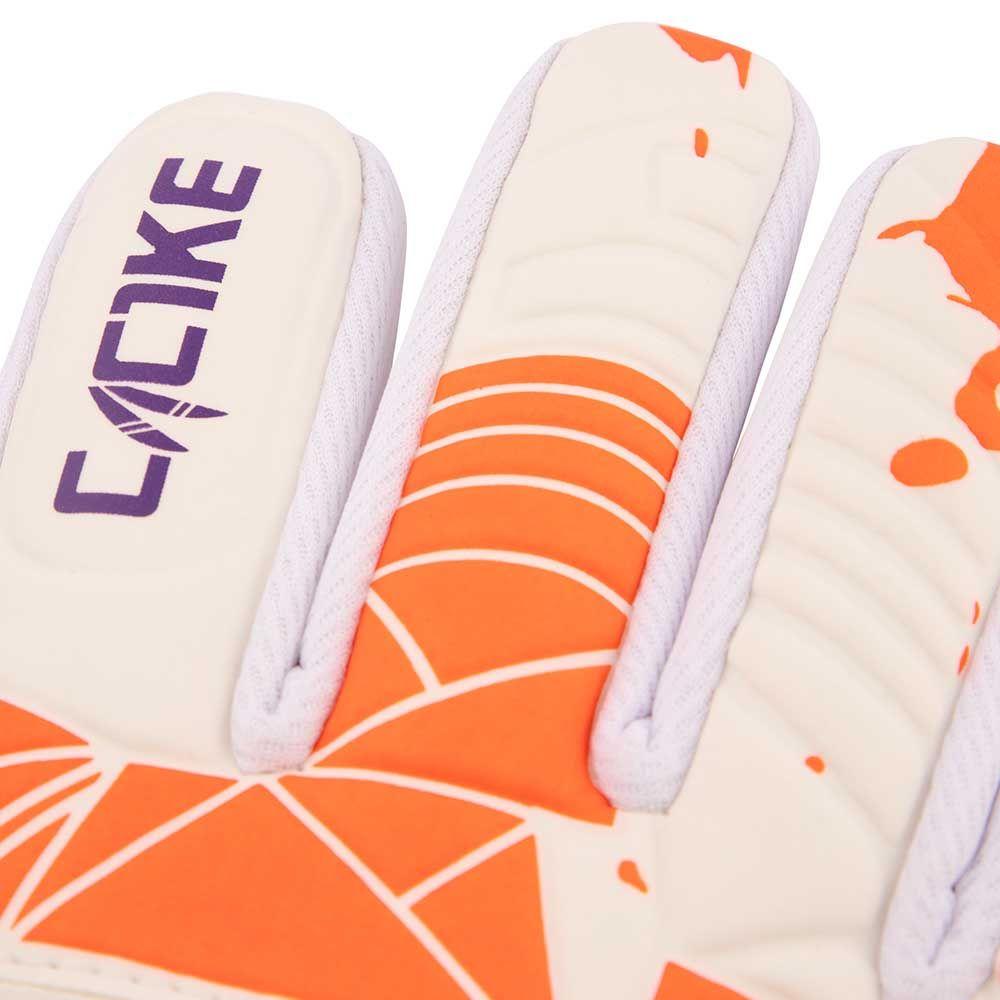 Guantes Arquero Portero Fútbol Golie Naranjo Cac1ke-3