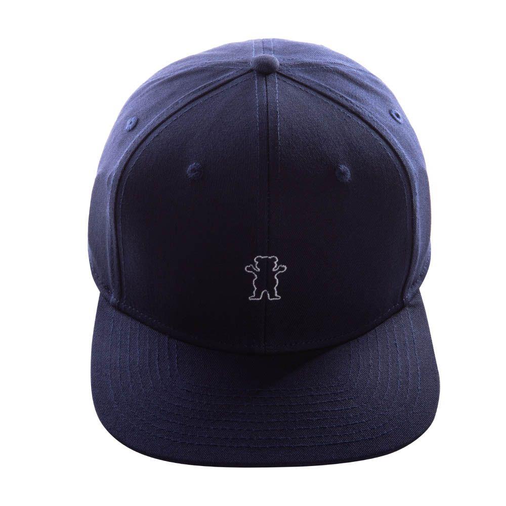 Jockey Azul Grizzly Og TinyBear Snapback Raised Embroidery-3