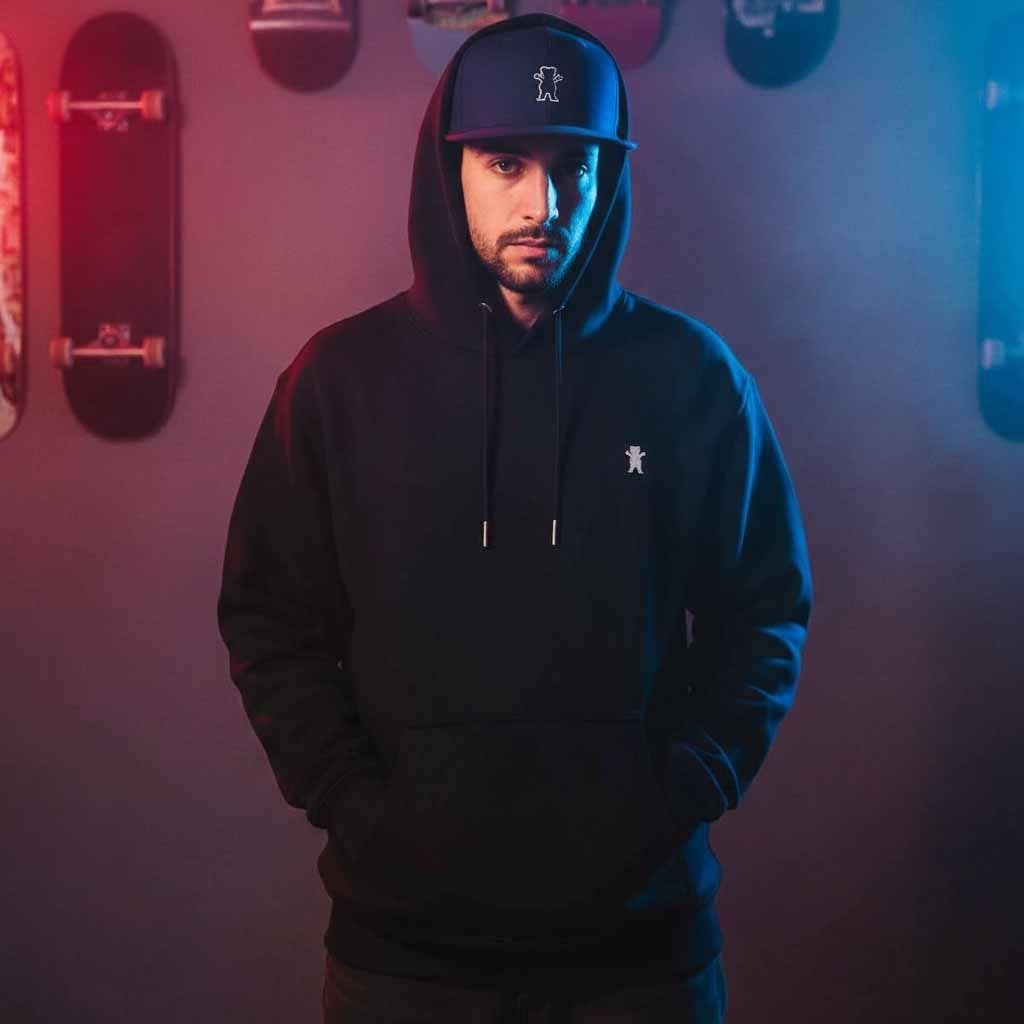 Jockey Azul Grizzly Og TinyBear Snapback Raised Embroidery-6