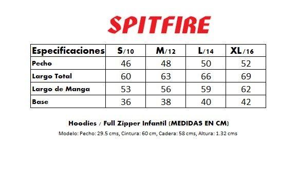 Polerón Polar Juvenil Half Zipper Negro Rojo Spitfire-5