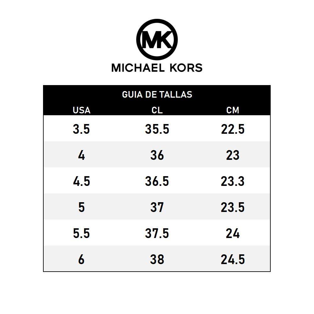 Zapatilla Mujer Michael Kors Jem Maxine White Gold Originales-5