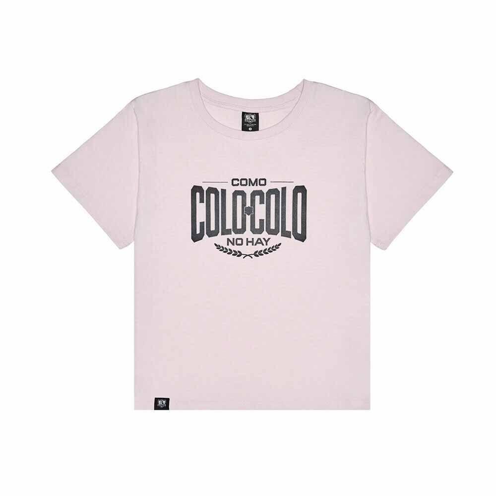 Polera Colo Colo Urbano Centenario Mujer Rosado-0