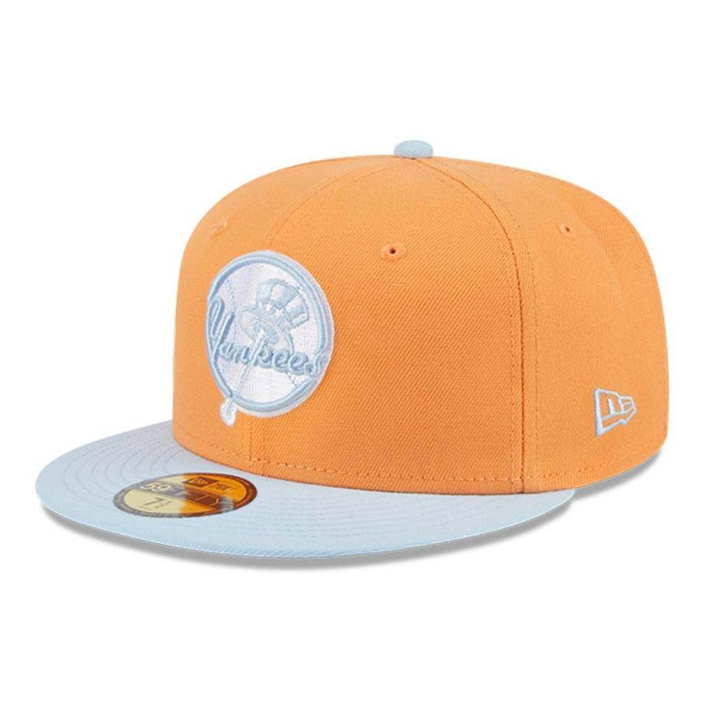 Jockey 59fifty MLB New York Yankees Color Pack Naranjo Cap-2