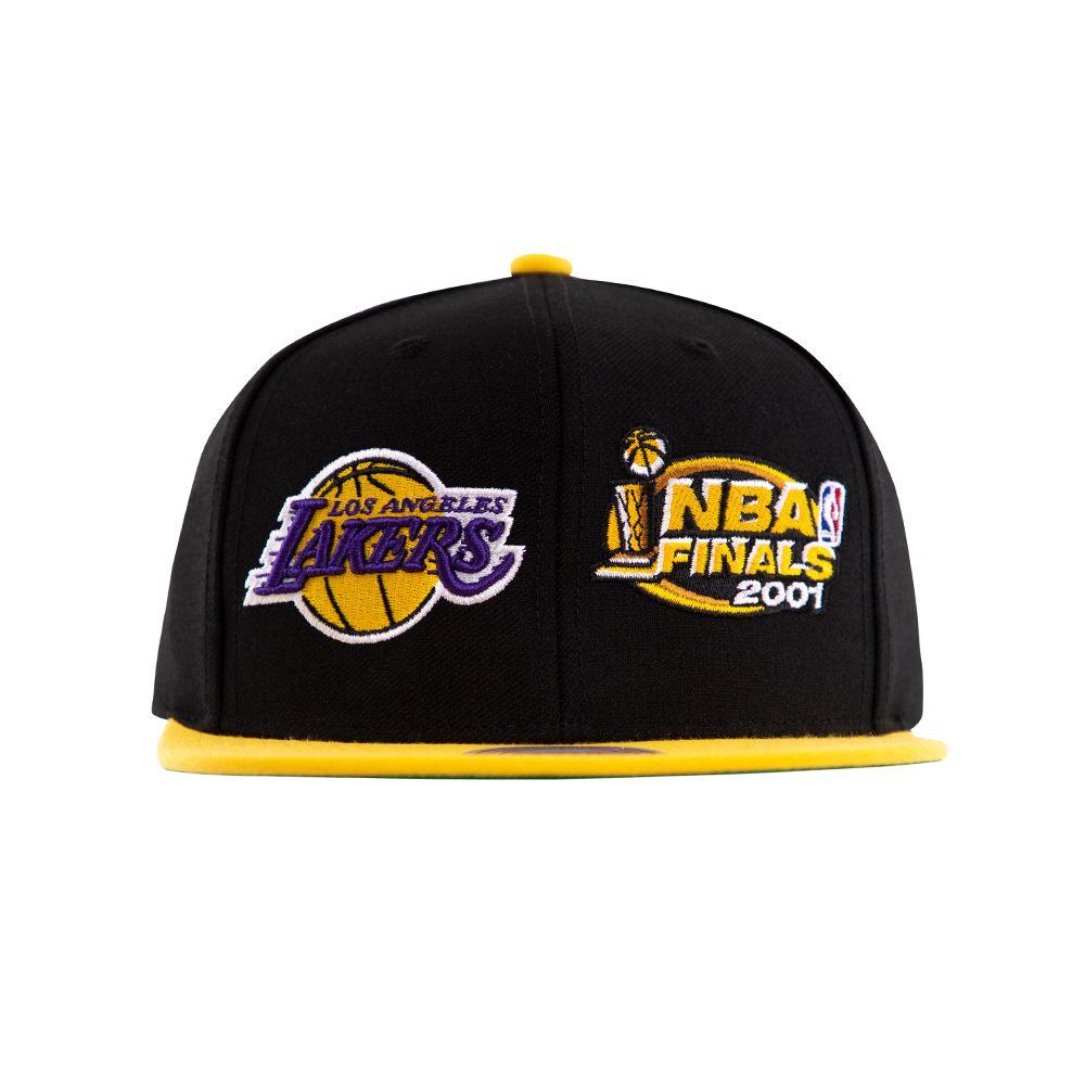 Gorro Lakers Finals 2001 Amarillo Mitchell and Ness-0