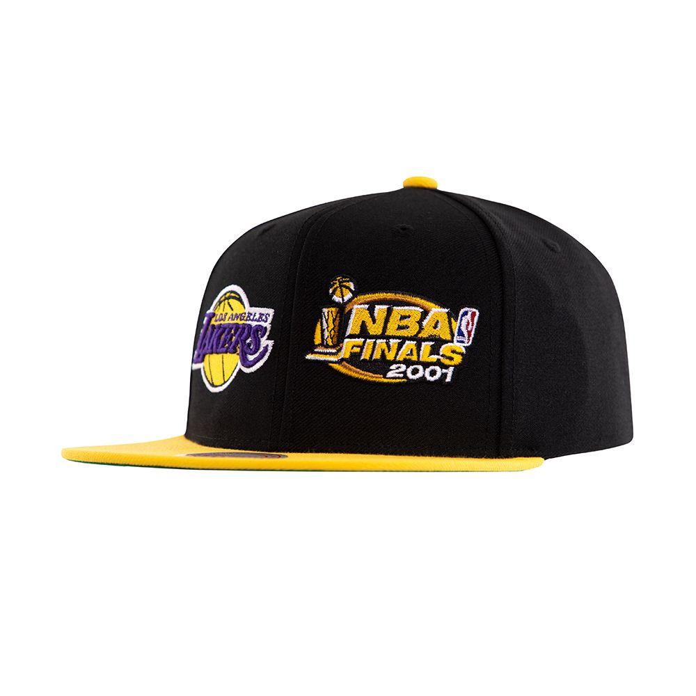 Gorro Lakers Finals 2001 Amarillo Mitchell and Ness-2