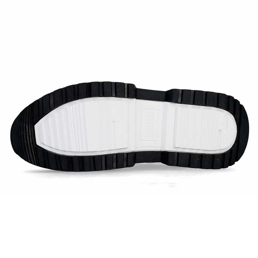 Zapatilla Mujer Michael Kors Original Cosmo Maddy Plateado Negro-3