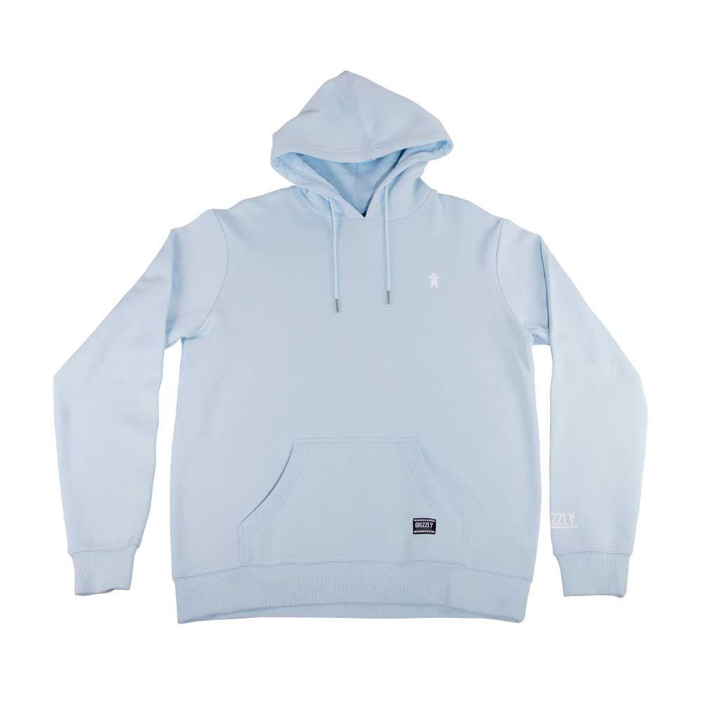 Polerón Hombre Grizzly Griptape Embroidered OG Bear Celeste-0