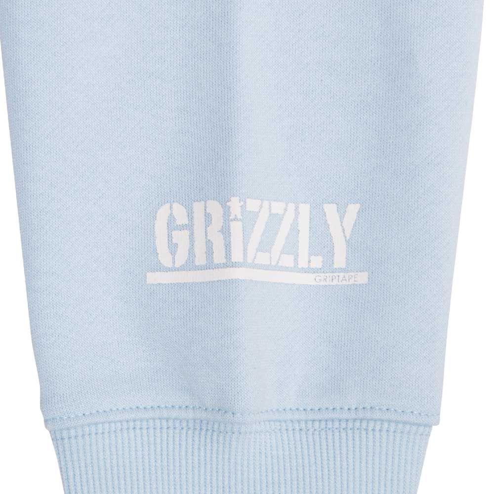 Polerón Hombre Grizzly Griptape Embroidered OG Bear Celeste-3