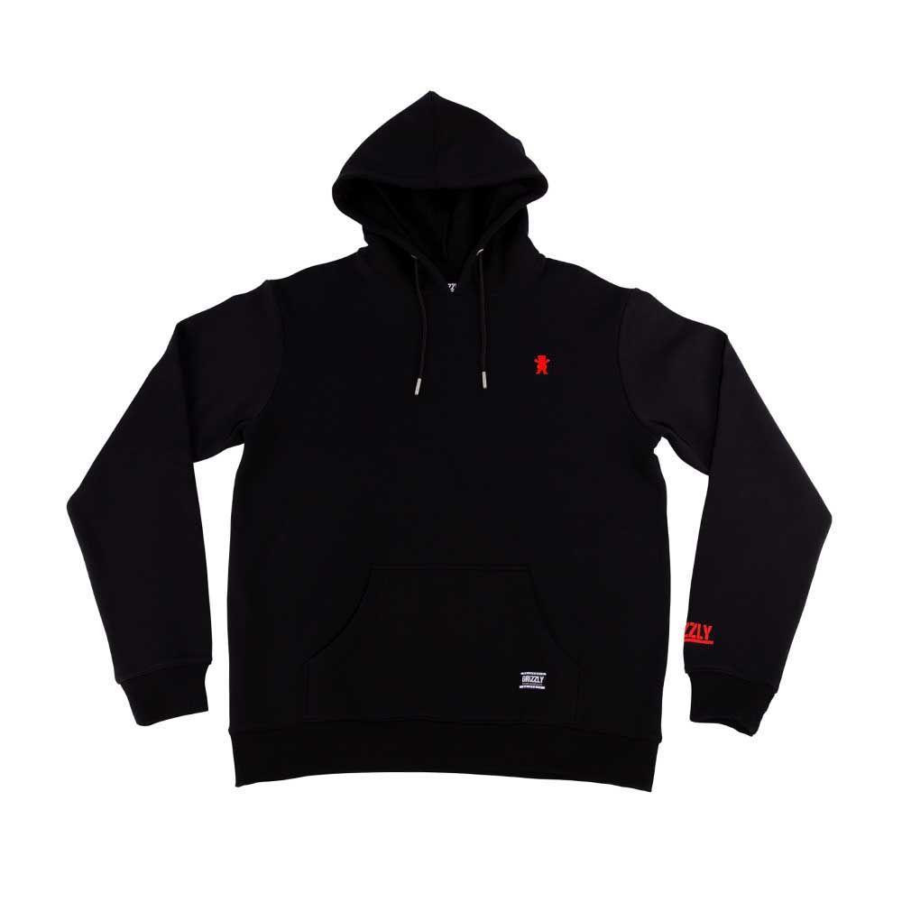 Polerón Hombre Grizzly Griptape Embroidered OG Bear Celeste-0