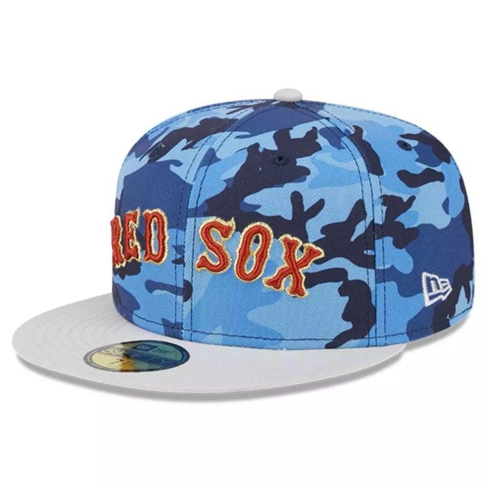 Gorro 59fifty MLB Boston Red Sox Urban Blue Camo Assorted-2