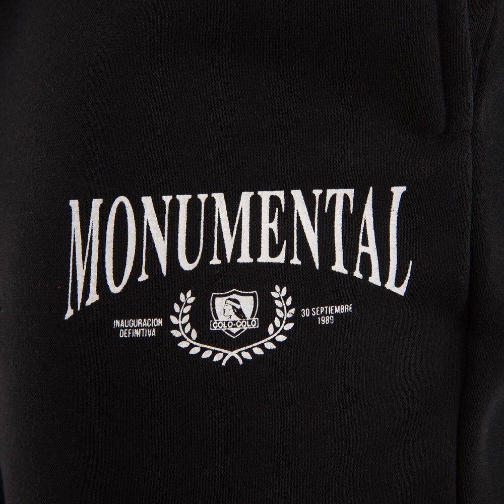 Pantalon Buzo Colo Colo "Monumental" Negro - XXL-3
