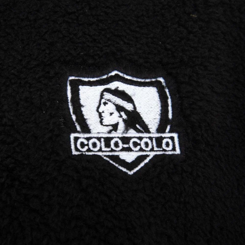 Polerón Sherpa Colo Colo Urbano "Escudo blanco" Negra-3