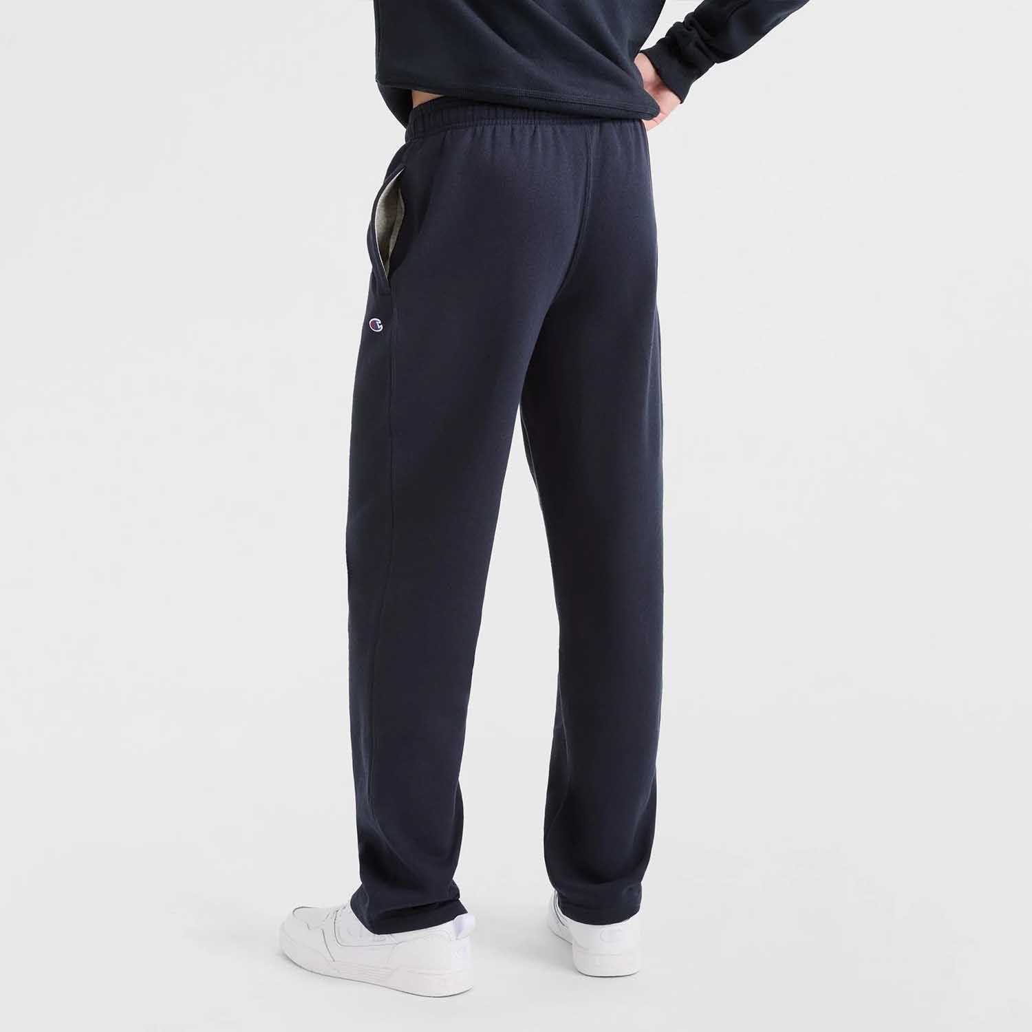Jogger Hombre Champion Powerblend Open Bottom Azul-1