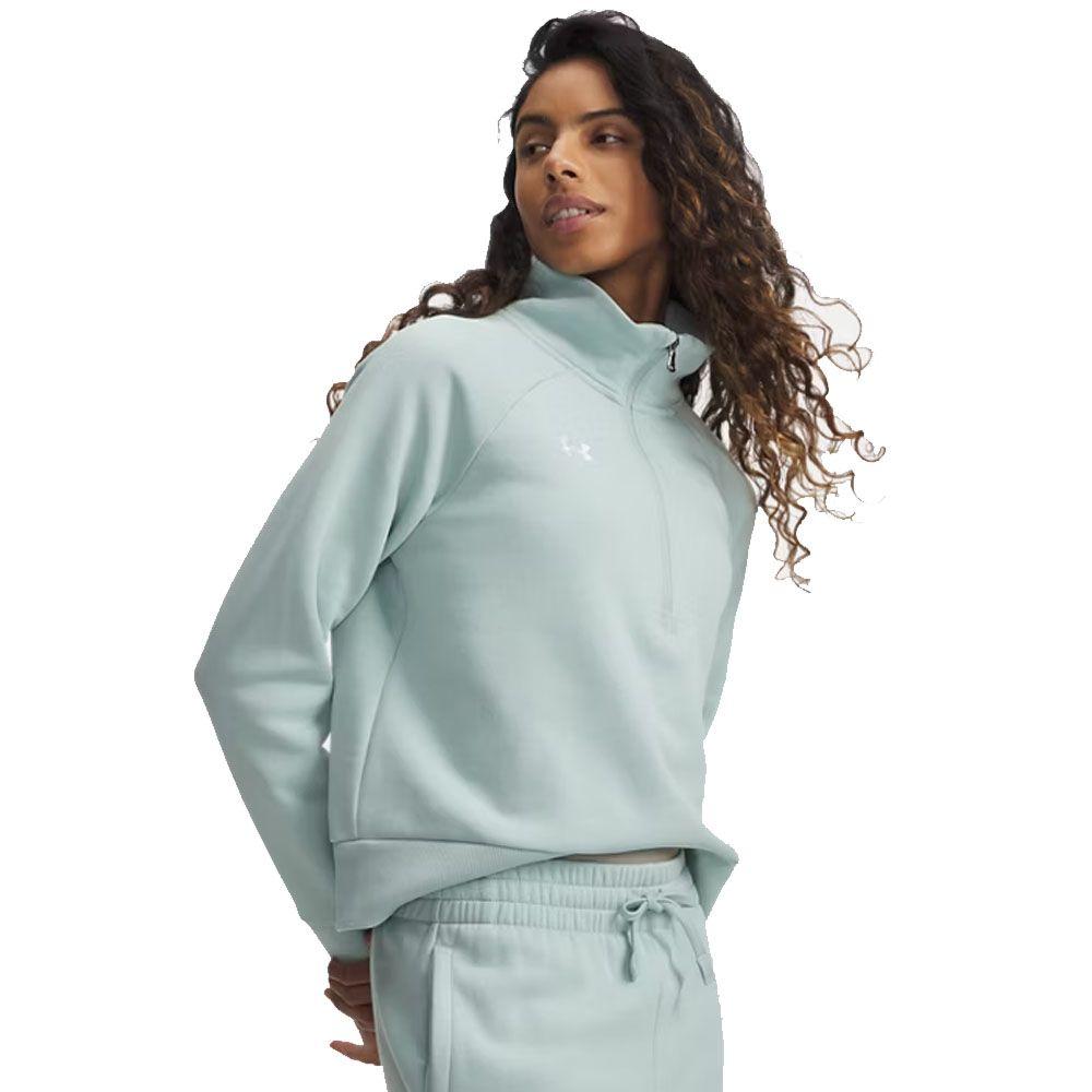 Poleron Polar Lifestyle Mujer Under Armour Azul-0