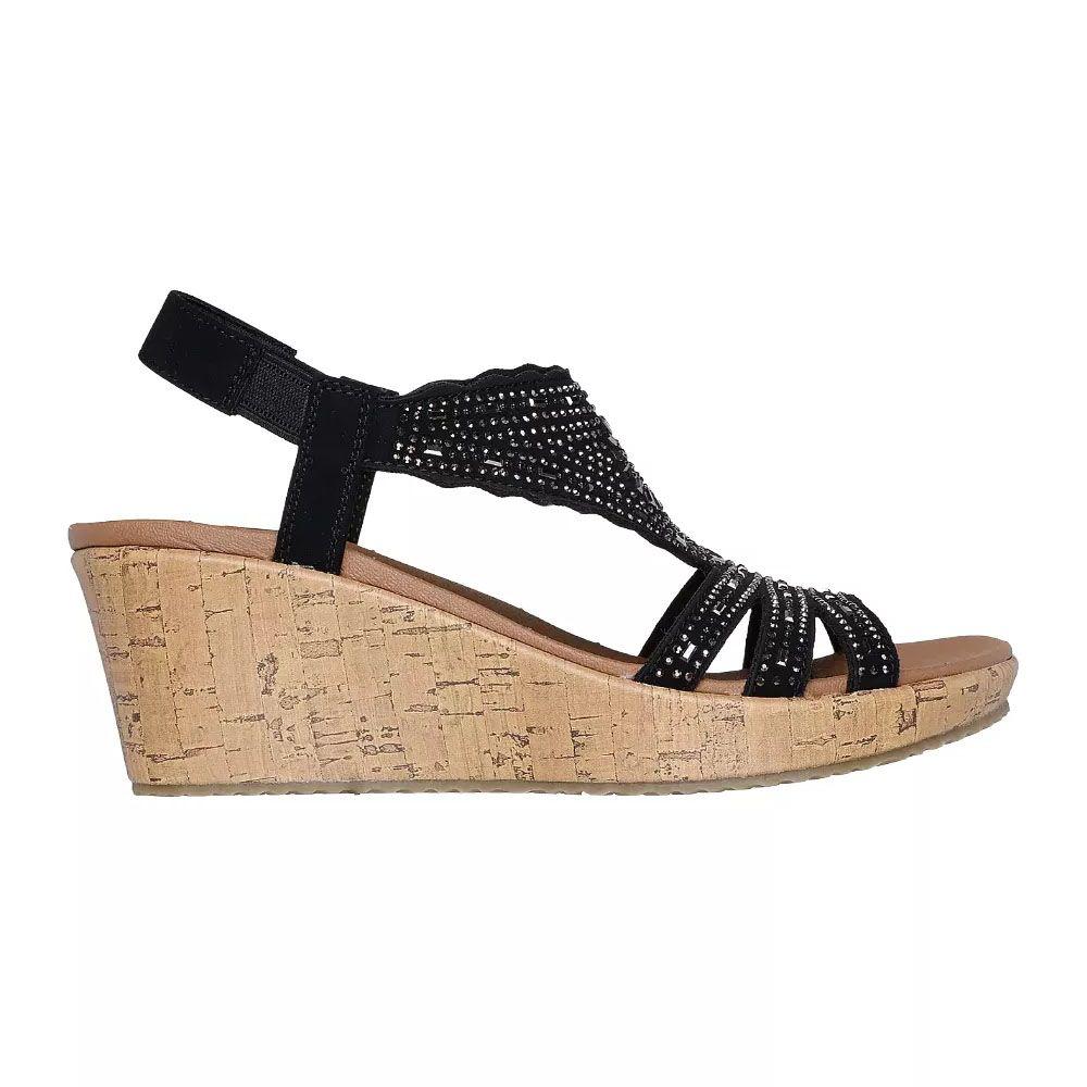Sandalias Urbanas Mujer Skechers Beverlee Negro-0