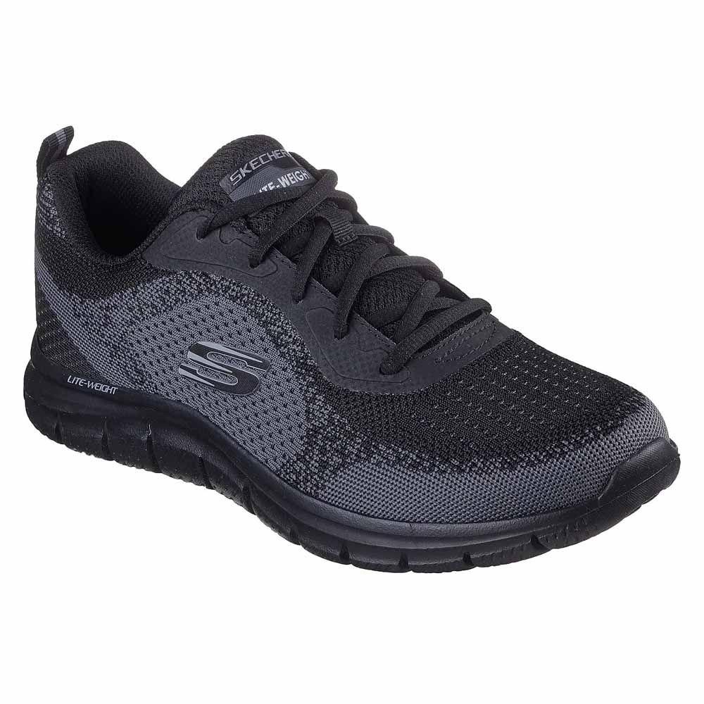 Zapatillas Urbanas Hombre Skechers Track - Glendor Negro-4