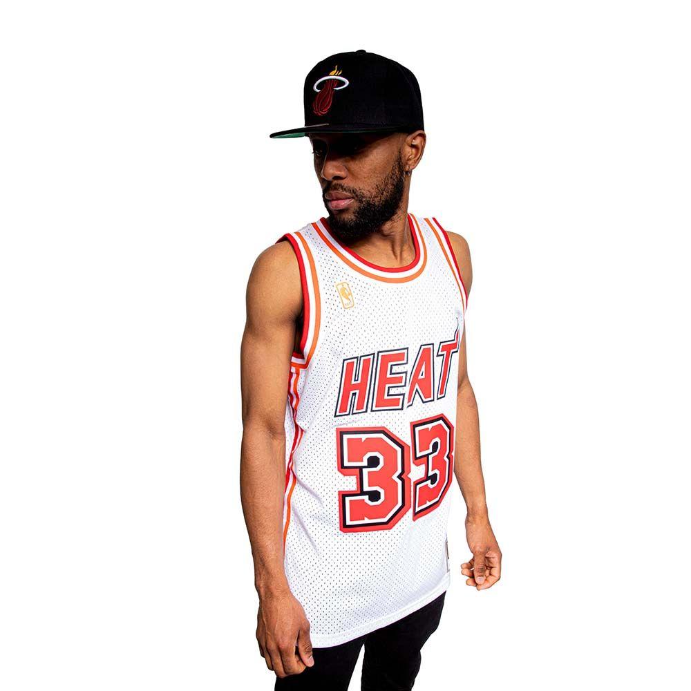 Polera Authentics Nba Heat 1996 Alonzo M Mitchell And Ness-3