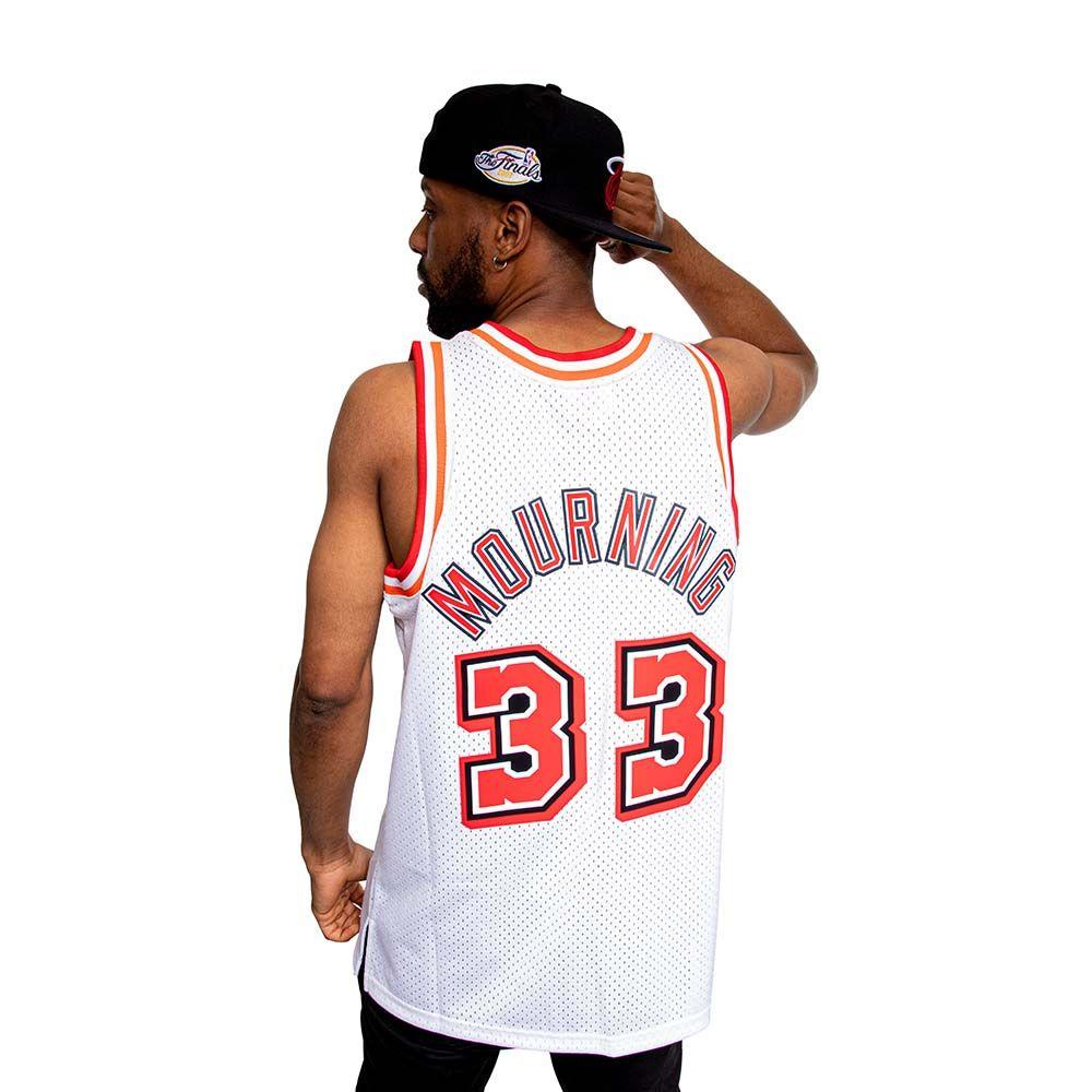 Polera Authentics Nba Heat 1996 Alonzo M Mitchell And Ness-4
