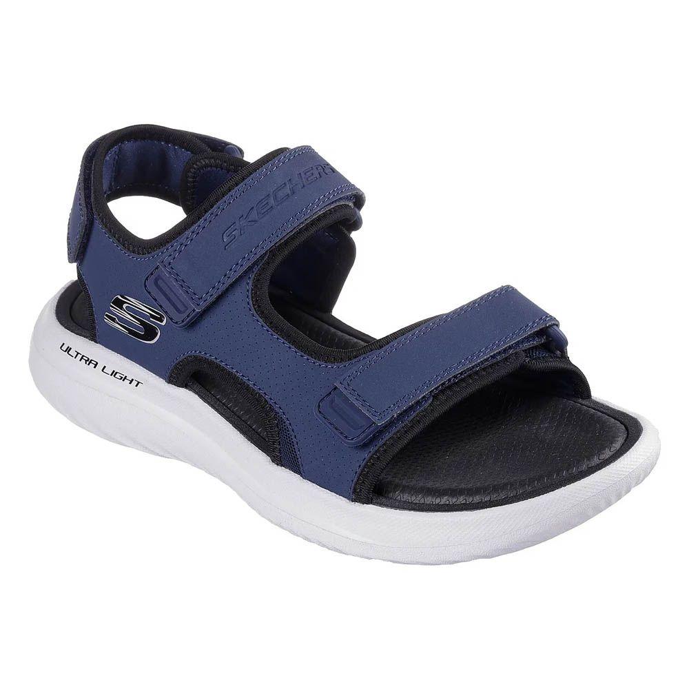 Sandalias Urbanas Hombre Skecher Bounder 2.0 Sandal - Thutton Azul-0