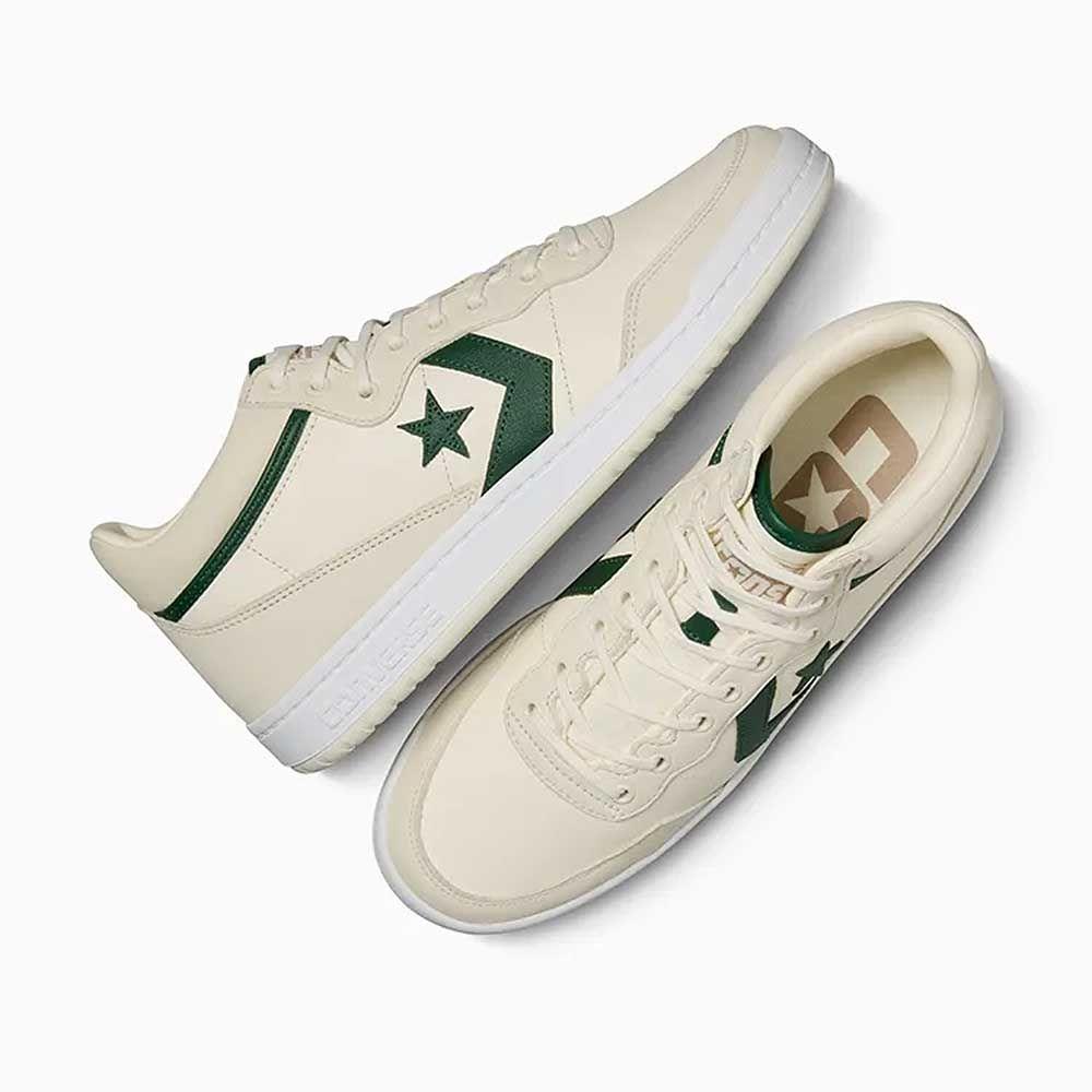 Zapatillas Converse CONS Fastbreak Pro Cuero Beige Verde-2