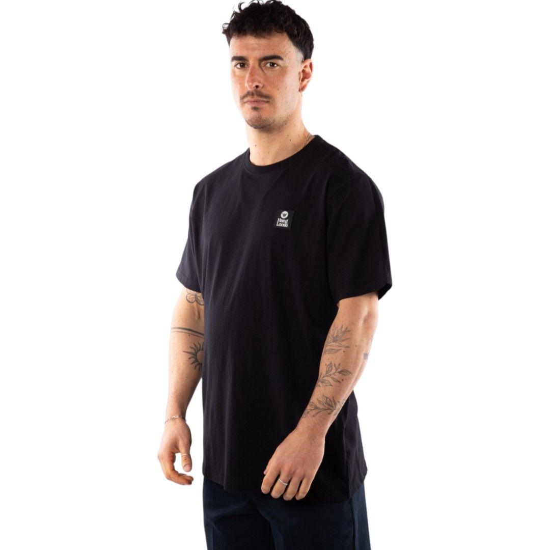Polera Hombre T-Shirt Hang Loose Black Shaka Essencial-2