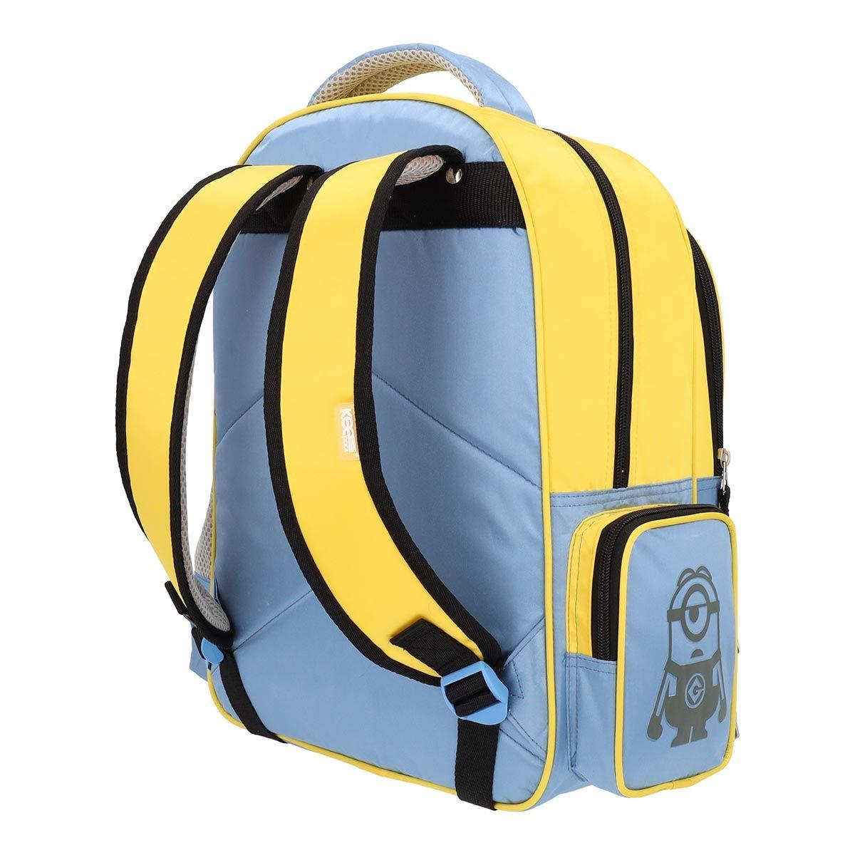Mochila My Minions Infantil Azul 14L-3