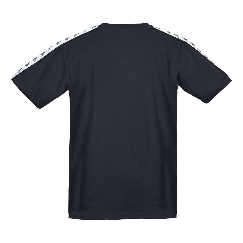 Polera Hombre Kappa Negro Deportiva Casual-1