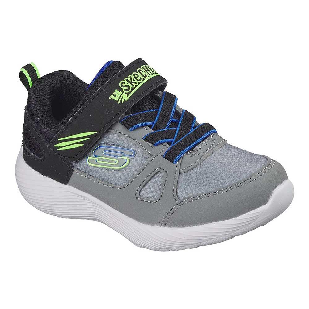 Zapatillas Urbanas Niño Skechers Dyna-Lite - Technix 405091N-GYBK-4