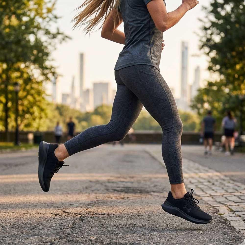 Zapatilla Running Mujer UA Phade RN 3 Negro-5