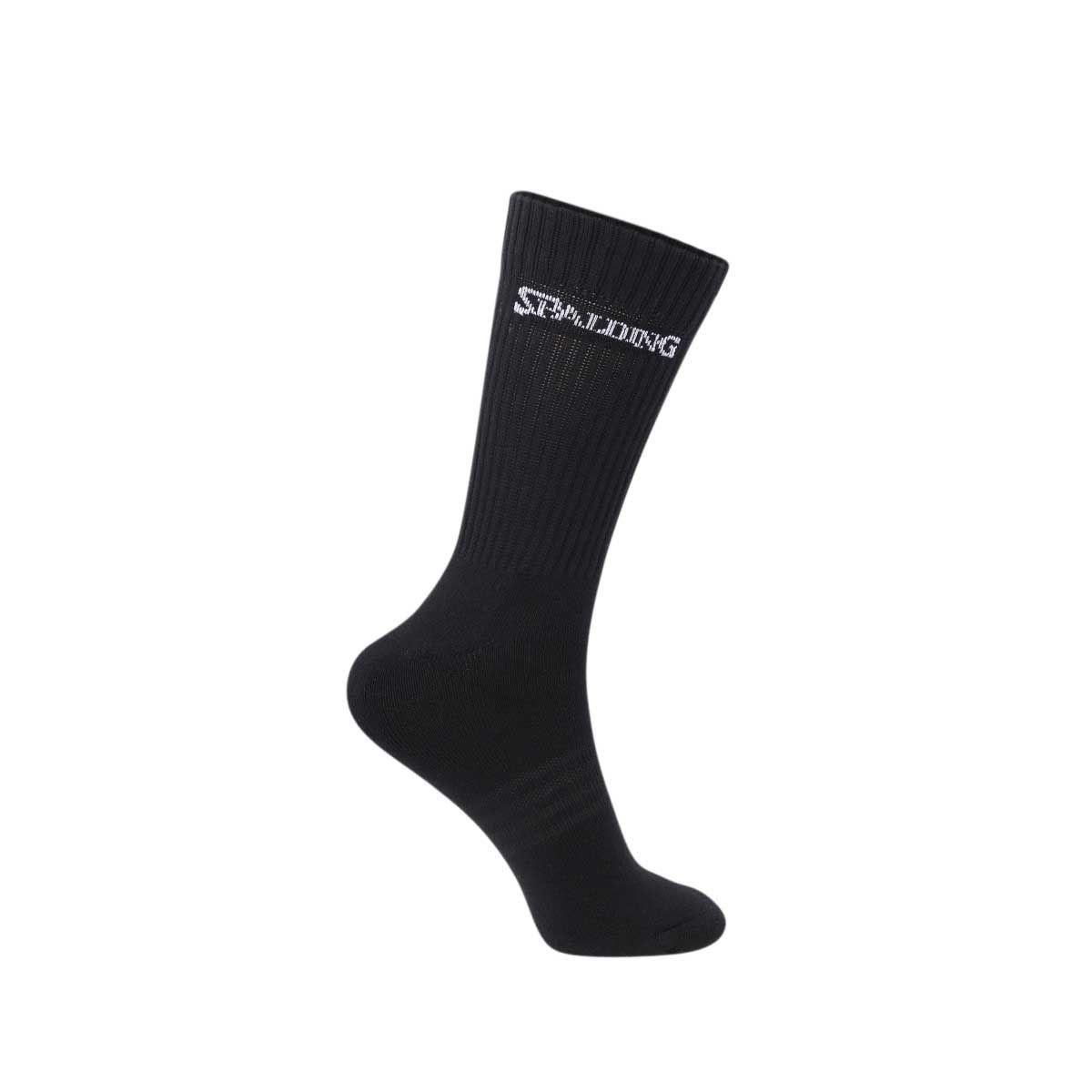 Tripack Calcetines Largos Negros Spalding 35-39-2