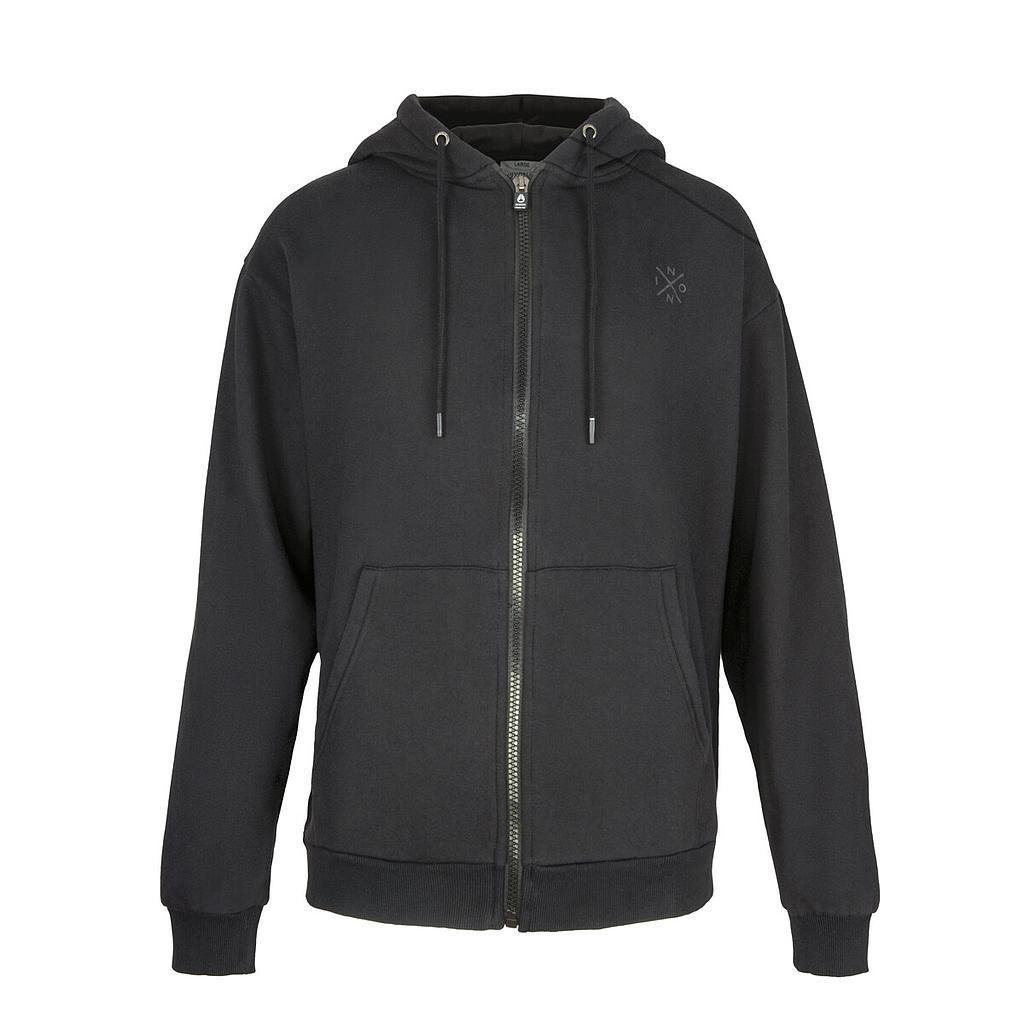 Polerón Hombre Full Zipper Frog Black-0
