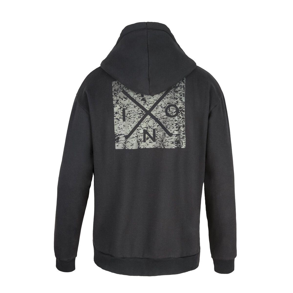 Polerón Hombre Full Zipper Frog Black-2