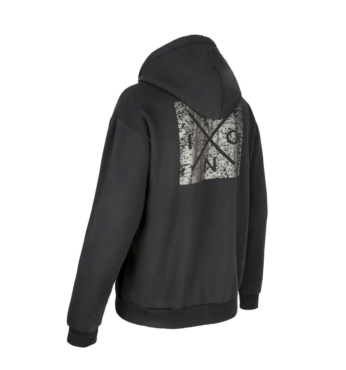 Polerón Hombre Full Zipper Frog Black-3